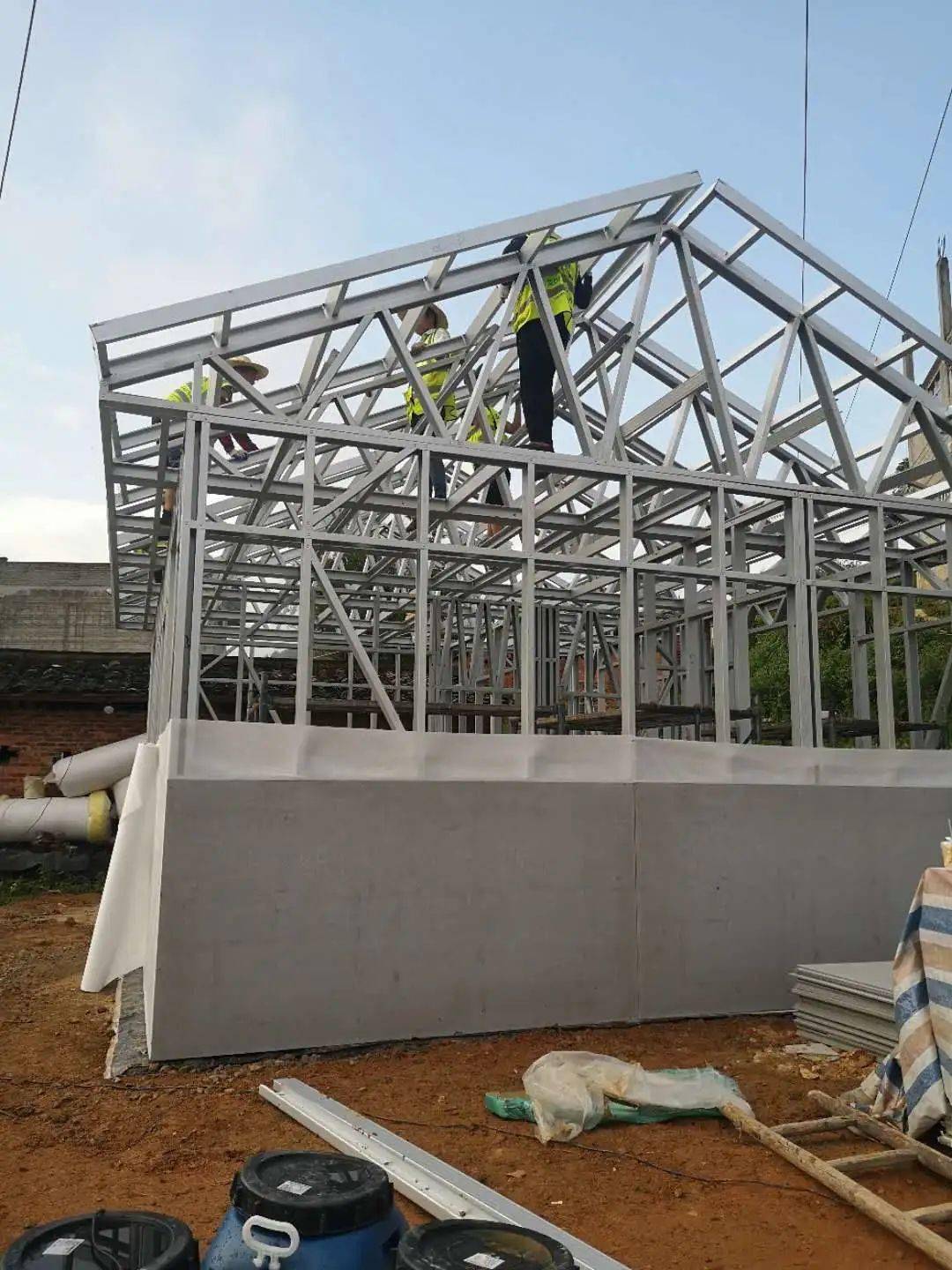 危改戶喜迎"別墅",廣西地區(qū)裝配式輕鋼農(nóng)房成改造亮點_建筑